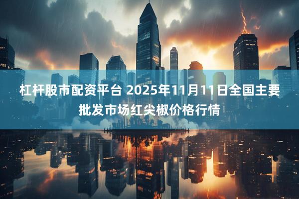 杠杆股市配资平台 2025年11月11日全国主要批发市场红尖椒价格行情